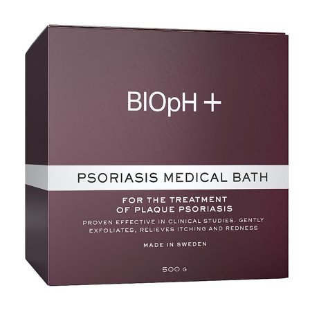 BIOpH Psoriasis Medical Bath 500 g, Skincare, Renseprodukter, Scrub