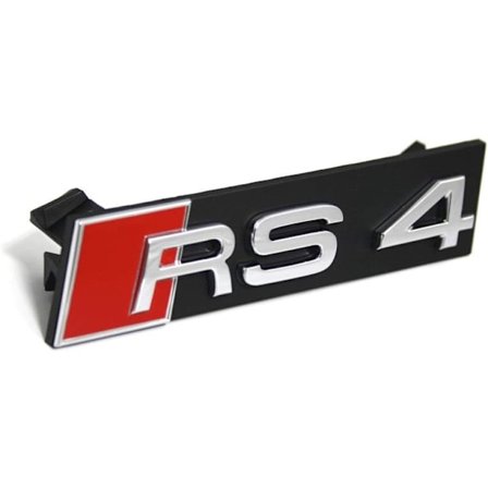 8E0853736E2ZZ Lettering RS4 8E Original Emblem Radiator Grill Clip Sign