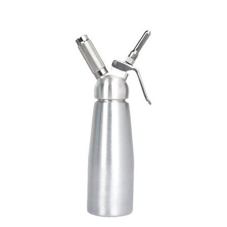 Håndholdt kremdispenser 500 ml med 3 dyser i rustfritt stål