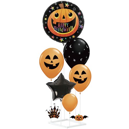 Halloweenballonger Med Stativ 6-pack - Partyninja.se