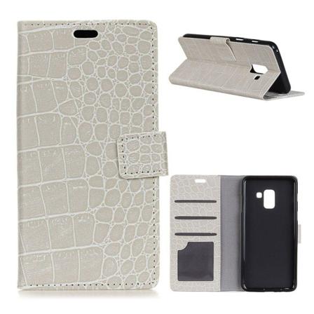 Samsung Galaxy A6 (2018) Mobilfodral Pu Läder Skyddande Ståe