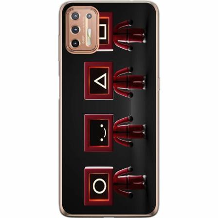 Motorola Moto G9 Plus Mjukt Skal - Squid Game