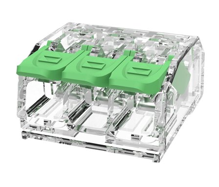 Tundra Koblingsklemmer 3-hull 50-pk