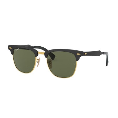 Ray-Ban Clubmaster Aluminum - Solbriller - Svart - RB3507 136/N5 51