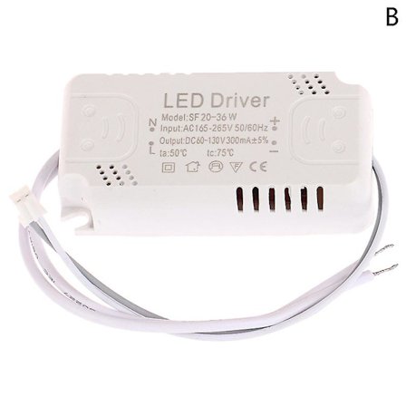 LED-drivrut 300mA Kretskort 8-24W 20-36W 30-50W 36-60W 50-70W 60-80W LED-strömljus (FMY)
