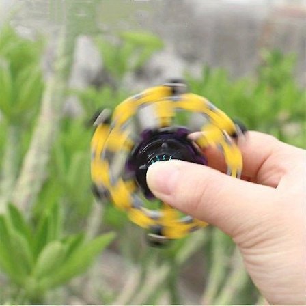 Muuntautuva ketju robotti Fidget Spinner lelu, Diy mekaaniset pyörijät Twister sormenpää gyroskooppi lapsille aikuisille
