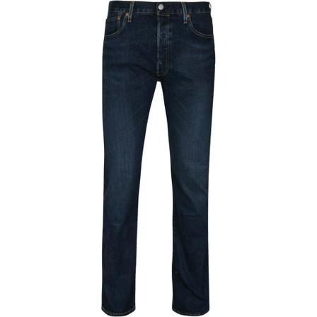 Levi's Jeans 501 Original Fit , Blauw , Heren , Maat: W33 L32