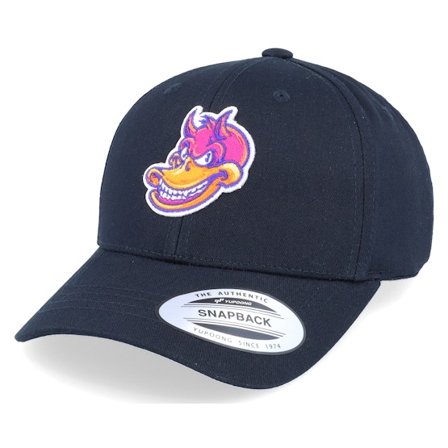 Iconic - Schwarz Adjustable Cap - Kids Cool Duck Grin Black Adjustable @ Hatstore