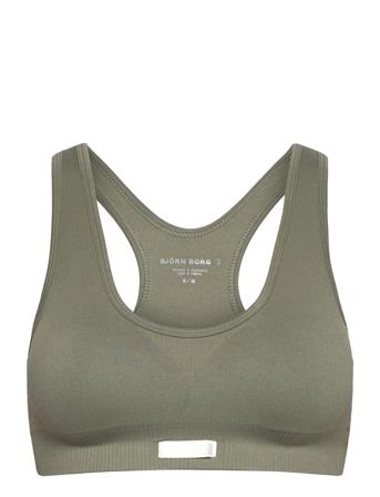 Studio Low Seamless Bra Green Björn Borg