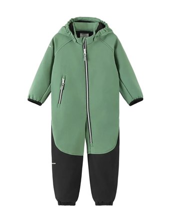 Softshell Overall, Mjosa Outerwear Coveralls Softshell Coveralls Green Reima