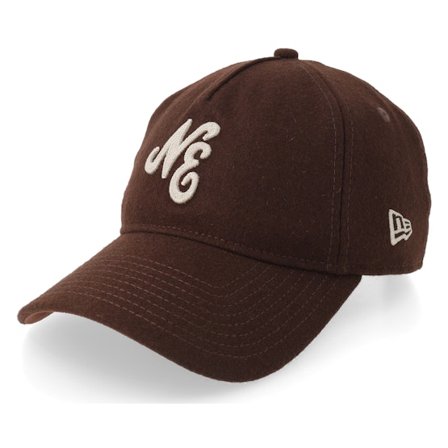 New Era - Braun adjustable Cap - Ne Melton 9TWENTY A-frame Brown Adjustable @ Hatstore