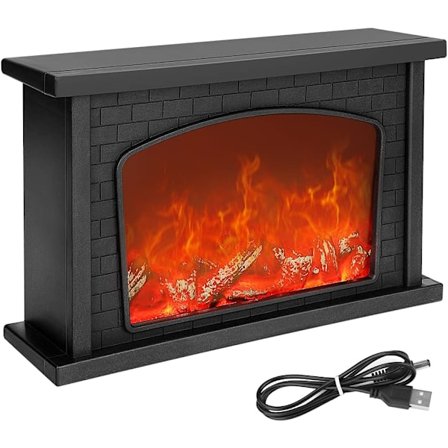 Suorakulmainen LED-takkatuli liekkiefektillä