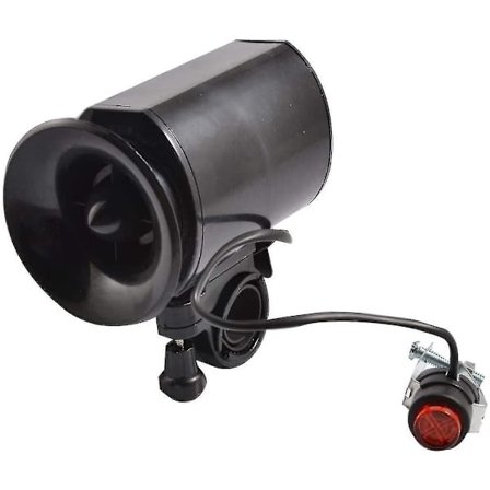 Cykelcykelcykling 6 ljud röst elektrisk tuta klocka högtalare larm siren