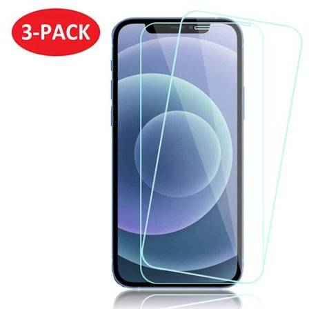 3-Pack - iPhone 12 Mini - Härdat Glas Skärmskydd