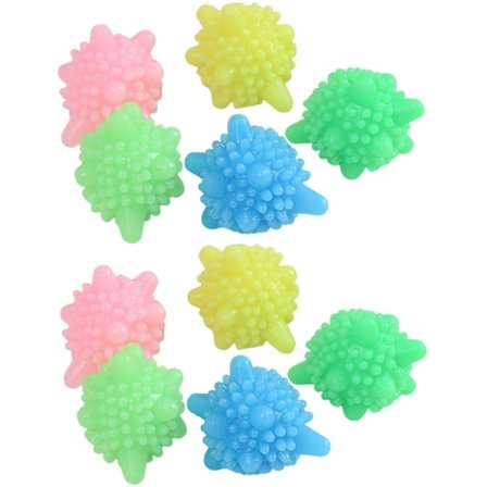 10 stk. Vaskebold Dekontaminering Anti-vikling Genanvendelig Husholdnings Vaskemaskine Vasketøjsbold Husholdningsartikler Q