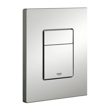 Grohe Skate Cosmopolitan Tryckknapp till WC-fixtur, matt krom, Badrum