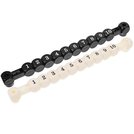 2 st Foosball Score Counters Multifunktionella Scorekeeper Bars Bordfotboll Scoring Markers