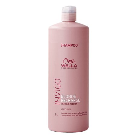 Wella Professionals Invigo Blonde Recharge Shampoo Per Capelli