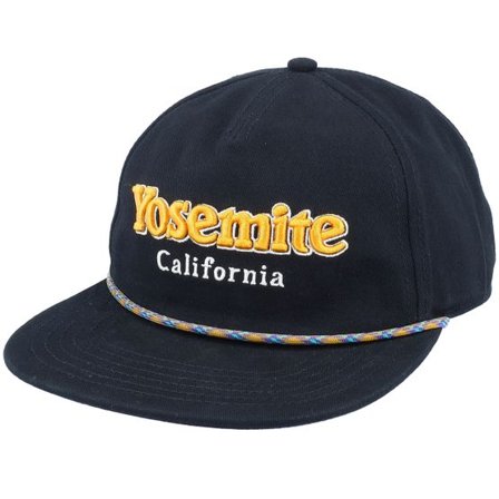 American Needle - Svart snapback Keps - Yosemite Coachella Black Snapback @ Hatstore