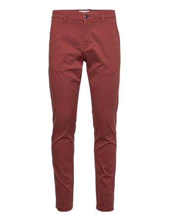 Superflex Chino Pants Chinot Housut Tummanpunaiset Lindbergh