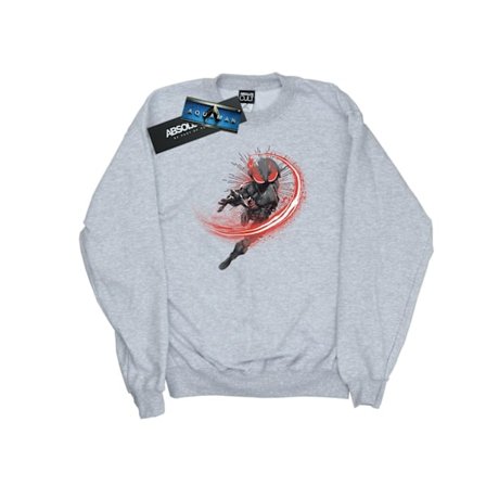 DC Comics Boys Aquaman Black Manta Flash Sweatshirt 12-13 år