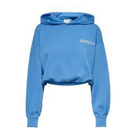 Only Hoodies Blå, Dame
