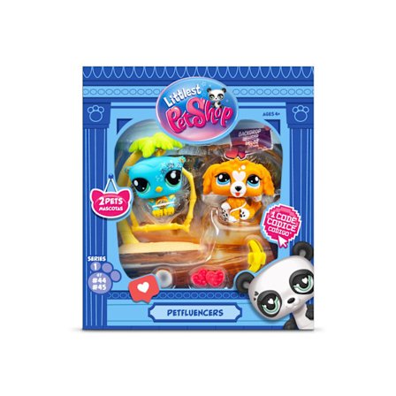 Littlest Pet shop Petfluencer Pair Sunset Pals