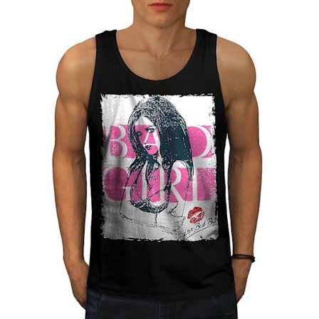 Kiss Girl Hot Naken Sexiga Män Blacktank Top