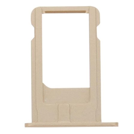 Tiroirdel för Nano SIM-kort - Apple - iPhone 6 Plus / 6S Plus - Guld - Ersättning - Kompatibel