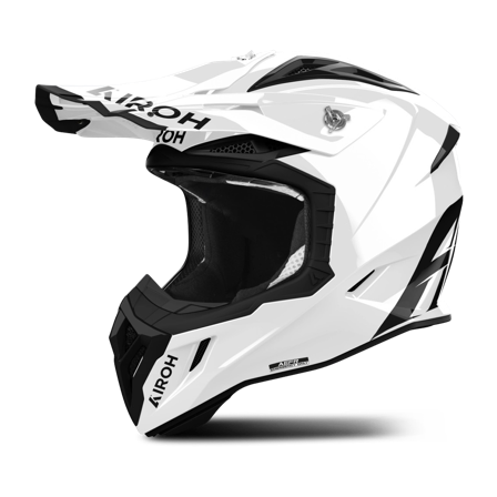 Airoh Aviator Ace 2 Crosshjälm Glansig Vit glans M