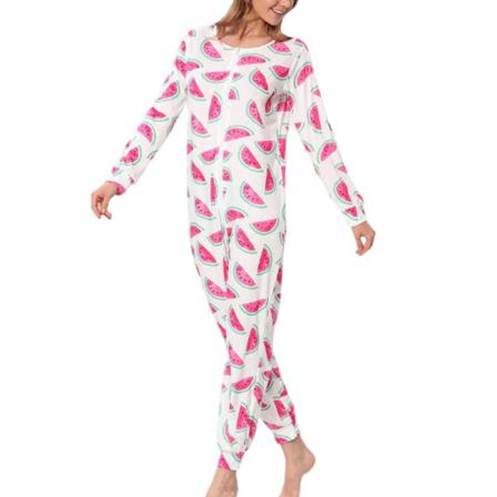 Kvinnor Lös Långärmad Dragkedja Med Rund Hals Jumpsuit