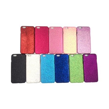 Bling Glitter Iphone 6/6s Plus - Fler Färger Mörklila