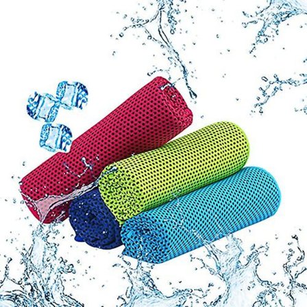 4 stk. Kjøle Håndkle, 30x100cm Kjøle Håndkle Sport & Fitness Kjøle Håndkle For Utendørs Sport Camping Fotball Strand Trening