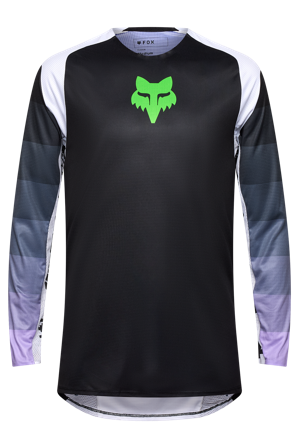 Bluză Motocross FOX Flexair Grid negru/mov L