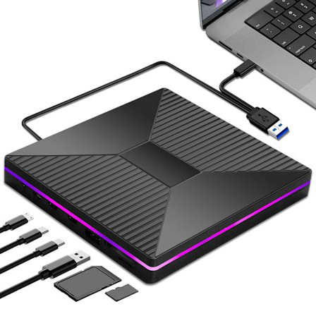 Extern DVD/CD-brännare Mobil brännare