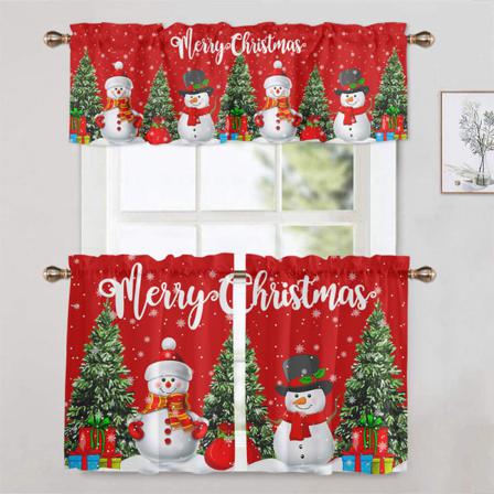 1/2 St Printed Pläd Stång Pocket Dekorativ Xmas Kort Panel