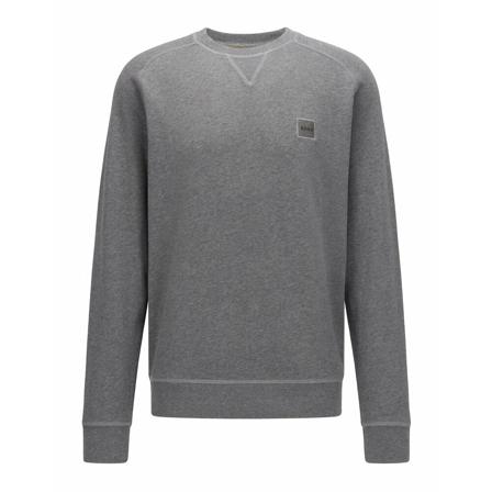 Boss Orange Casual-Trui , Grijs , Heren , Maat: S