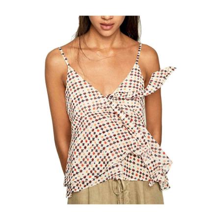 Pepe Jeans - Linnen - Beige - Dam - Storlek: S, Dam, Storlek: S