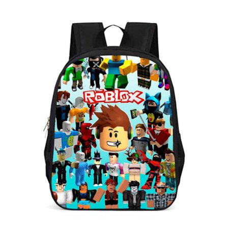 3D Roblox Skoletaske Rygsæk Skoletaske Børn Dreng Pige