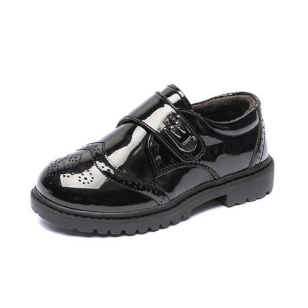 Pojkar Slip On Flats Rund Toe Klänning Skor