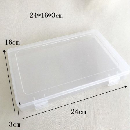 Oppbevaringsboks Smykkeperler Beholder 24X16X3CM