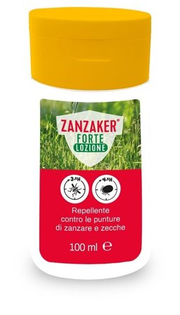 Zanzaker Forte Lozione Repellente Zanzare/Zecche 100ml