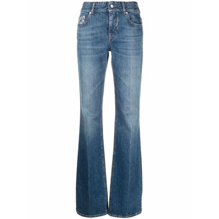Stella McCartney Wide Jeans Blå, Dame, Størrelse: W29