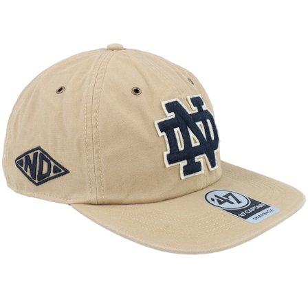 47 Brand - College Beige snapback Czapka Z Daszkiem - Notre Dame Ncaa Ragler 47 Rl Khaki Snapback @ Hatstore