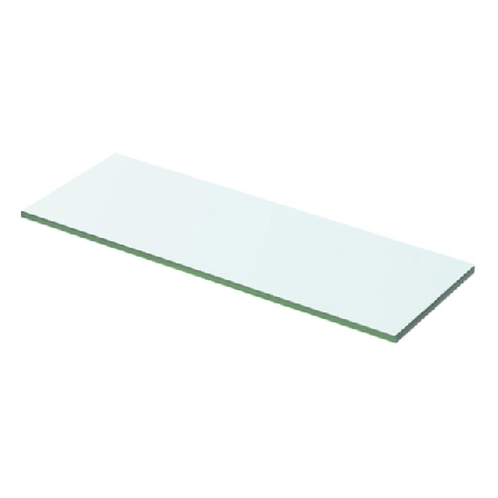 Vidaxl Hyllplan 2 St Glas Genomskinlig 50x12 Cm Transparent