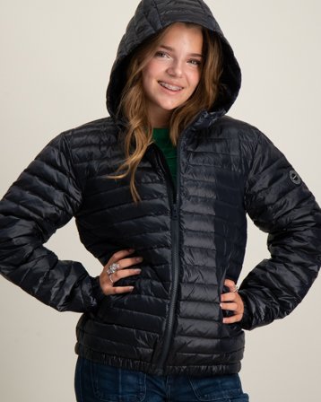 GANT SHINY LIGHT PADDED DOWN JACKET Sort Jakker Pige - Kids Brand Store