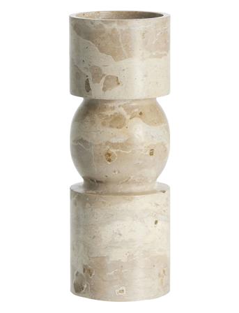 Ellia Candlestick Home Decoration Candlesticks & Tealight Holders Candlesticks Beige Lene Bjerre
