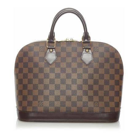 Louis Vuitton Vintage, Handbag Bruin, Dames, Maat:ONE Size