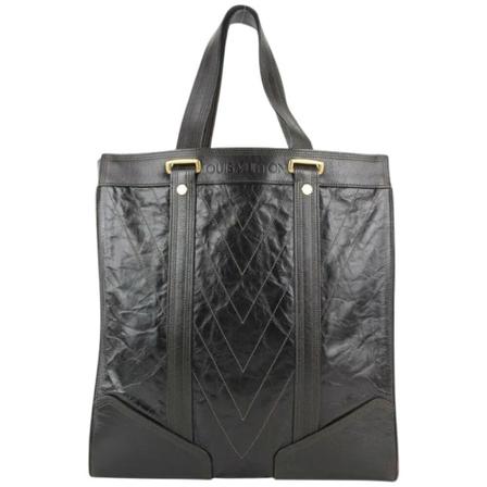 Louis Vuitton Vintage, Pre-owned Leather louis-vuitton-bags Zwart, Dames, Maat:ONE Size