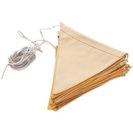 Udendørs campingudstyr campingtelt atmosfære dekoration scene layout lejr flag canvas vimpel (1 sæt (22 stk))